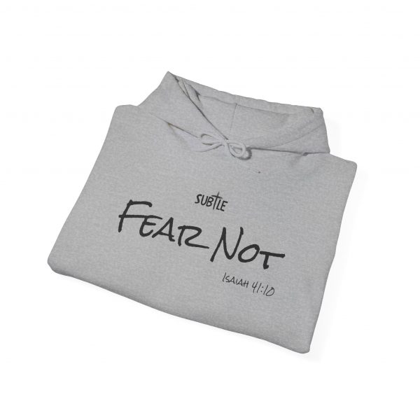 Fear Not by Subtle--Unisex Hoodie, Cozy Sweatshirt, Faith-Based Inspirational Apparel, Isaiah 41:10 - Image 26