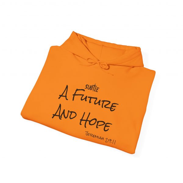 A Future and Hope by Subtle--Unisex Hoodie, Cozy Sweatshirt, Faith-Based Inspirational Apparel,  Jeremiah 23:11 - Image 26