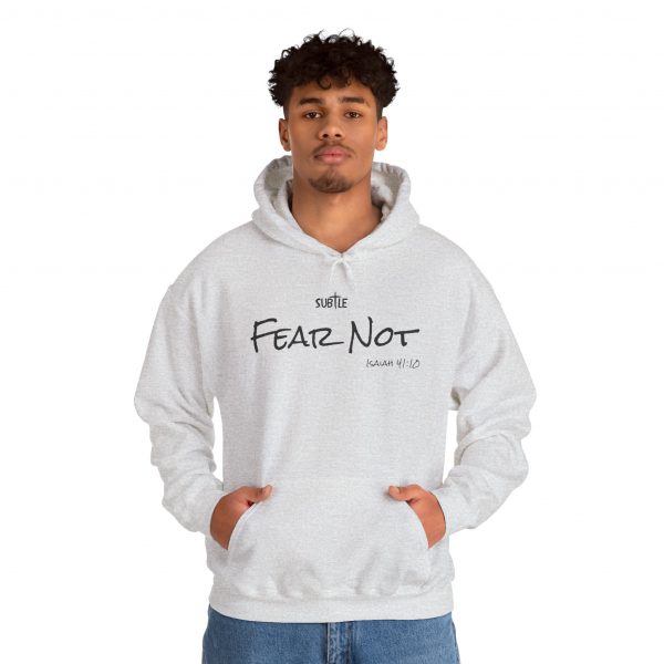 Fear Not by Subtle--Unisex Hoodie, Cozy Sweatshirt, Faith-Based Inspirational Apparel, Isaiah 41:10 - Image 12