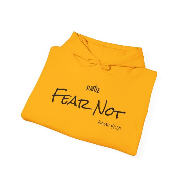 Fear Not by Subtle--Unisex Hoodie, Cozy Sweatshirt, Faith-Based Inspirational Apparel, Isaiah 41:10 - Image 30