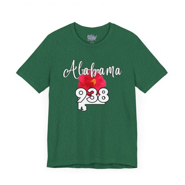 Alabama State Flower the Camellia 938 Area Code Tee by Simply Stated, Casual Summer Wear, State Pride T-Shirt, Travel Souvenir, Gift for Him/Her, Festival Outfit, Outdoor Activities - Image 41