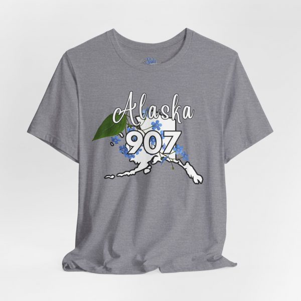 Alaska 907 Graphic Tee, Unisex Shirt, Gift for Travelers, Casual Wear, Summer Fashion, Alaska Souvenir - Image 21