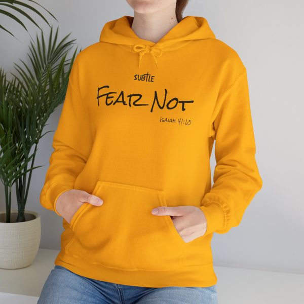Fear Not by Subtle--Unisex Hoodie, Cozy Sweatshirt, Faith-Based Inspirational Apparel, Isaiah 41:10 - Image 31