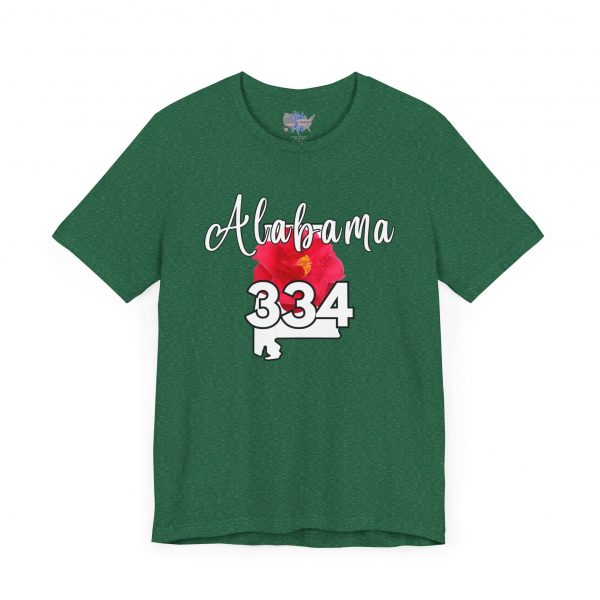 Alabama State Flower the Camellia 334 Area Code Tee by Simply Stated, Casual Summer Wear, State Pride T-Shirt, Travel Souvenir, Gift for Him/Her, Festival Outfit, Outdoor Activities - Image 41