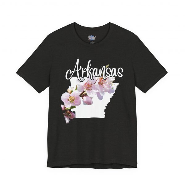 Arkansas State Flower The Apple Blossom by State of Mine. Unisex Jersey Short Sleeve Tee - Cozy Everyday Wear, Casual Style, Summer Essentials, Gift for Friends, Graphic Tee - Image 26