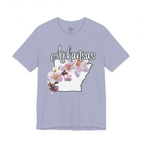 Arkansas State Flower The Apple Blossom by State of Mine. Unisex Jersey Short Sleeve Tee - Cozy Everyday Wear, Casual Style, Summer Essentials, Gift for Friends, Graphic Tee - Image 34