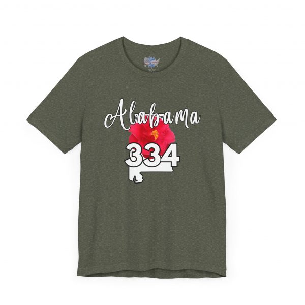 Alabama State Flower the Camellia 334 Area Code Tee by Simply Stated, Casual Summer Wear, State Pride T-Shirt, Travel Souvenir, Gift for Him/Her, Festival Outfit, Outdoor Activities - Image 29