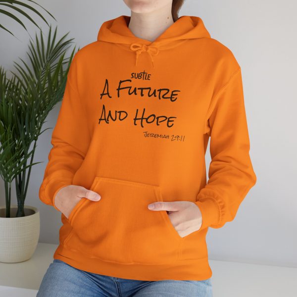 A Future and Hope by Subtle--Unisex Hoodie, Cozy Sweatshirt, Faith-Based Inspirational Apparel,  Jeremiah 23:11 - Image 27