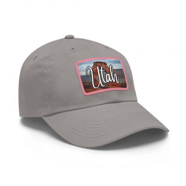 Utah Arches Dad Hat by State of Mine with Leather Patch, Beach Vibes Cap, Gift for Dad, Outdoor Hat, Casual Style Headwear - Image 14