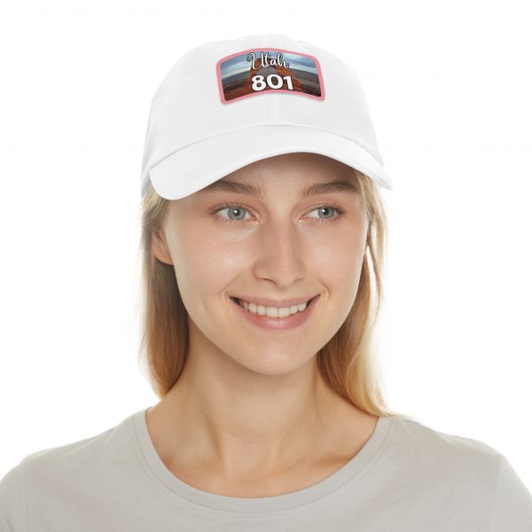 Utah Arches Dad Hat by State of Mine Featuring the 801 Area Code with Leather Patch, Beach Vibes Cap, Gift for Dad, Outdoor Hat, Casual Style Headwear - Image 32
