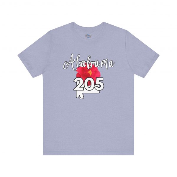 Alabama State Flower the Camellia 205 Area Code Tee by State of Mine, Casual Summer Wear, State Pride T-Shirt, Travel Souvenir, Gift for Him/Her, Festival Outfit, Outdoor Activities - Image 43