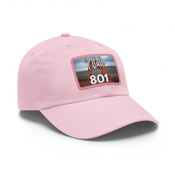 Utah Arches Dad Hat by State of Mine Featuring the 801 Area Code with Leather Patch, Beach Vibes Cap, Gift for Dad, Outdoor Hat, Casual Style Headwear - Image 18