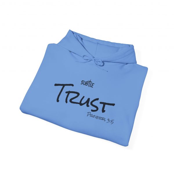 Trust by Subtle--Unisex Hoodie, Cozy Sweatshirt, Faith-Based Inspirational Apparel, Proverbs 3:5 - Image 38