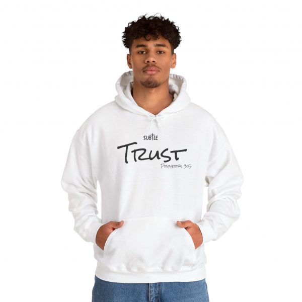 Trust by Subtle--Unisex Hoodie, Cozy Sweatshirt, Faith-Based Inspirational Apparel, Proverbs 3:5 - Image 28