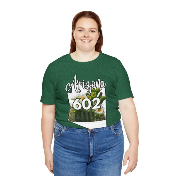 Arizona State Flower the Saguaro Blossom Area Code 602 by State of Mine  Tee, Unisex Jersey Short Sleeve Shirt, Perfect for Gifts, Travel, and Casual Wear, Ideal for Summer, Birthdays, and [...] - Image 20