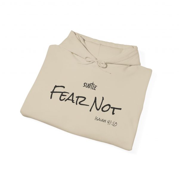 Fear Not by Subtle--Unisex Hoodie, Cozy Sweatshirt, Faith-Based Inspirational Apparel, Isaiah 41:10 - Image 22