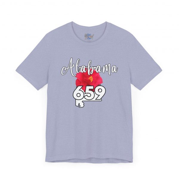 Alabama State Flower the Camellia 659 Area Code Tee by State of Mine, Casual Summer Wear, State Pride T-Shirt, Travel Souvenir, Gift for Him/Her, Festival Outfit, Outdoor Activities - Image 45
