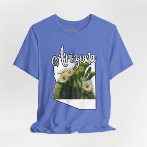 Arizona State Flower the Saguaro Blossom by State of Mine Tee, Unisex Jersey Short Sleeve Shirt, Perfect for Gifts, Travel, and Casual Wear, Ideal for Summer, Birthdays, and [...]