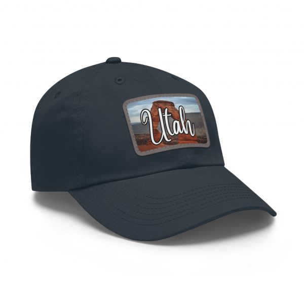 Utah Arches Dad Hat by State of Mine with Leather Patch, Beach Vibes Cap, Gift for Dad, Outdoor Hat, Casual Style Headwear - Image 22