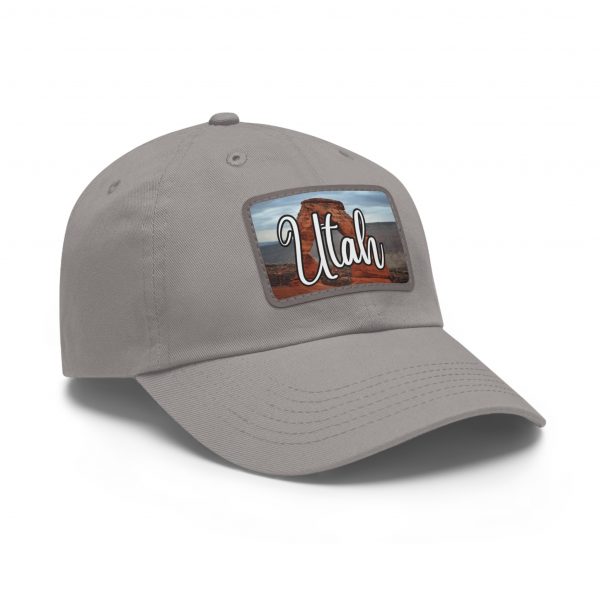 Utah Arches Dad Hat by State of Mine with Leather Patch, Beach Vibes Cap, Gift for Dad, Outdoor Hat, Casual Style Headwear - Image 10